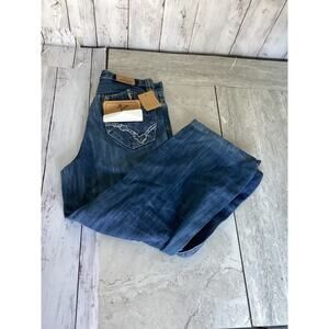 Rustic Denim Women's Blue Casual Classic Straight Fit Jeans Size 10 NWT